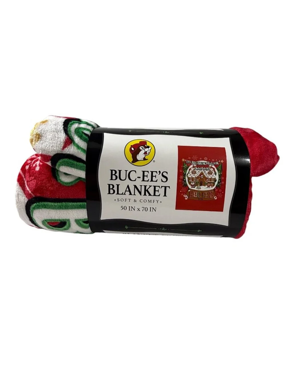 Buc-ees It's Beginning To Look Alot Like Christmas Blanket 50